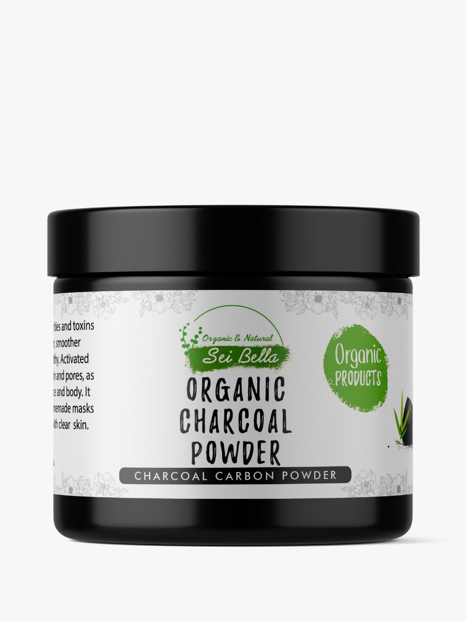 Organic Charcoal Powder